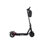 Scooter eléctrico INSTIGO Street visto de perfil, mostrando freno de disco delantero y plataforma con logotipo INSTIGO